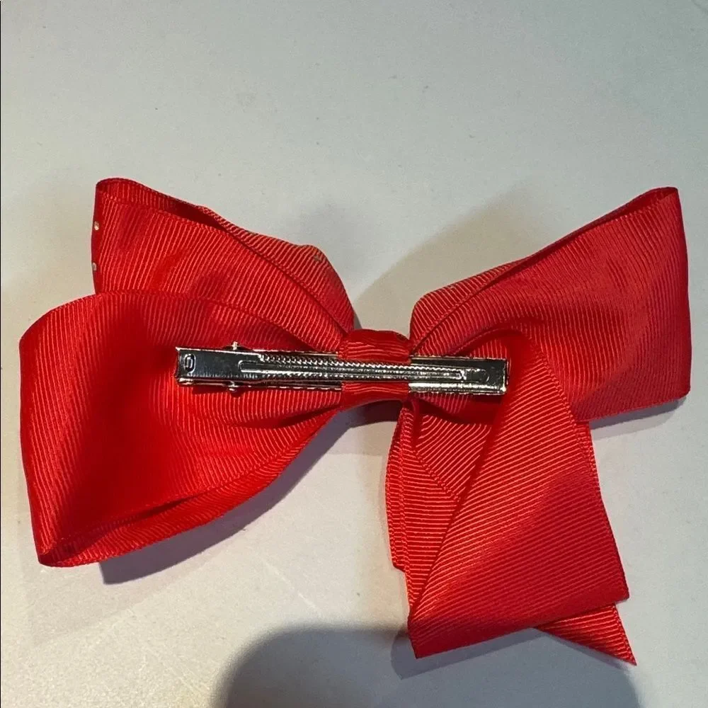 1009 Red Hello Kitty Hair‎ Bow Alligator Clip